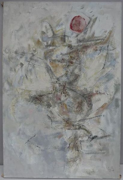 null Pierre JOURDA (1931-2007)
Reliefs Clairs, 1963
Huile sur toile
113 x 75 cm
Numéro...