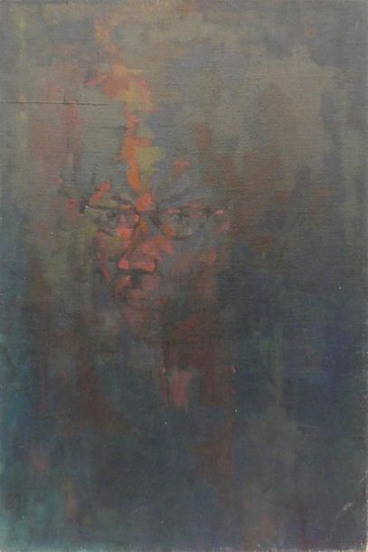 null Pierre JOURDA (1931-2007)
Portrait d"une infemme, 1961
Huile sur toile
76 x...