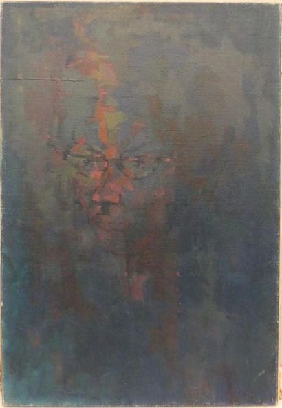null Pierre JOURDA (1931-2007)
Portrait d"une infemme, 1961
Huile sur toile
76 x...