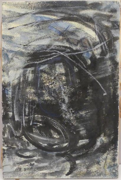 null Pierre JOURDA (1931-2007)
"E blanc voyelles", 1963
Huile sur toile
50 x 75 cm
Numéro...