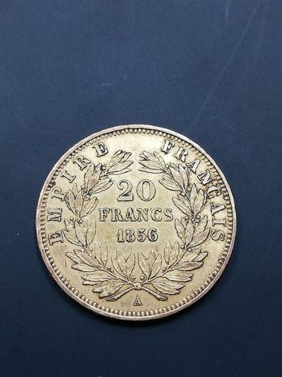 null 1 pièce de 20 fr or 1856
