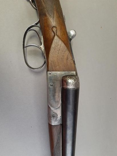 null Superbe fusil juxtaposé stéphanois Didier Fusil. Arme n°14341. Fabrication 1920....