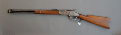 null Carabine à levier de sous-garde Euroarms calibre 44/40. Arme n°0066 type Winchester...