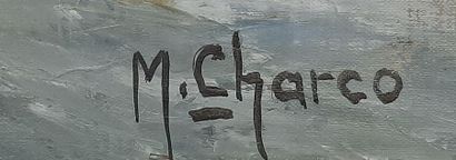 null Michel CHARCO (1939)
Ramaillage de chalut
Huile sur toile signée en bas à droite
96...