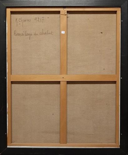 null Michel CHARCO (1939)
Ramaillage de chalut
Huile sur toile signée en bas à droite
96...