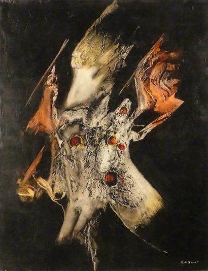 null José KABLAT (1908-1990)
Sans titre
Technique mixte sur toile signée en bas à...