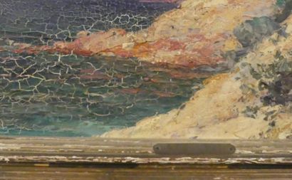 null Pierre-Paul EMIOT (1887-1950)
Bord de mer
Huile sur toile signée en bas à droite
62...