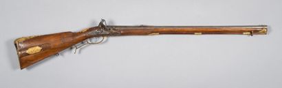  Superbe carabine de chasseur à silex autrichienne par Andreas Zaruba à Salzburg...