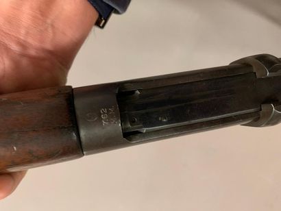  Rare fusil réglementaire russe à levier de sous-garde Winchester modèle 1895. Arme...