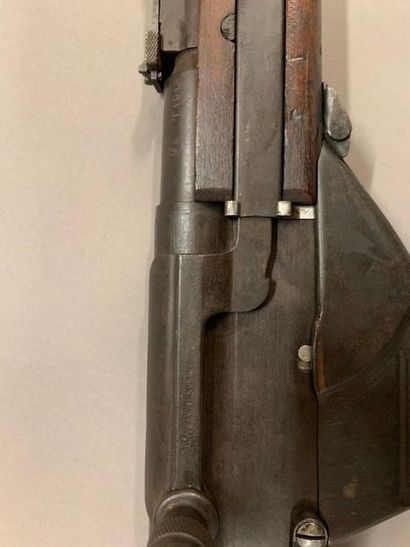  Rare fusil d'infanterie français FSA modèle 1917/35 du 1er type, sans garde-main....
