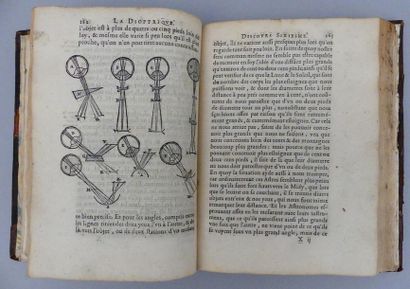 null DESCARTES (René). DISCOURS DE LA MÉTHODE. Paris, Bobin & Le Gras, 1668. In-4...