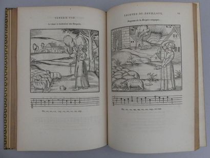 null [CHASSE]. DU FOUILLOUX (Jacques). LA VÉNERIE. Angers, Lebossé, 1844. Grand in-8...