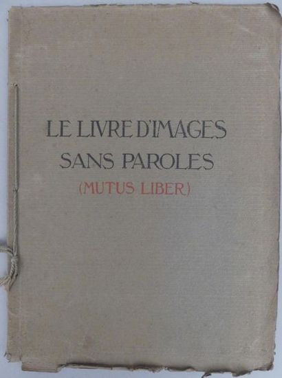 null [ALCHIMIE]. LE LIVRE D'IMAGES SANS PAROLES (Mutus Liber) où toutes les opérations...