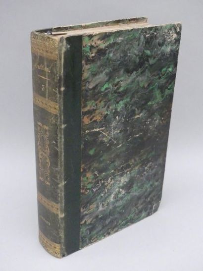 null BUFFON. OEUVRES COMPLÈTES. Paris, Furne et Cie, 1838-39. Six volumes grand in-8...