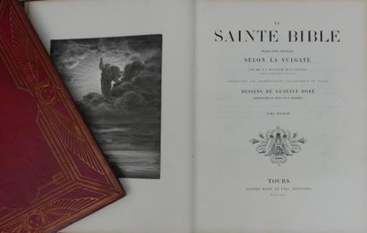 null [DORÉ (Gustave)]. LA SAINTE BIBLE. Traduction nouvelle selon la vulgate par...