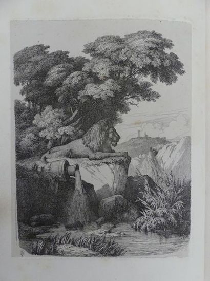 null BOITEL (Léon). LYON ANCIEN ET MODERNE. Lyon, Boitel, 1838-43. Deux tomes in-8...