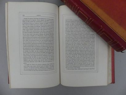 null BOITEL (Léon). LYON ANCIEN ET MODERNE. Lyon, Boitel, 1838-43. Deux tomes in-8...
