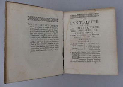 null BERGIER (Nicolas). LE DESSEIN DE L'HISTOIRE DE REIMS. Paris, François Bernard,...