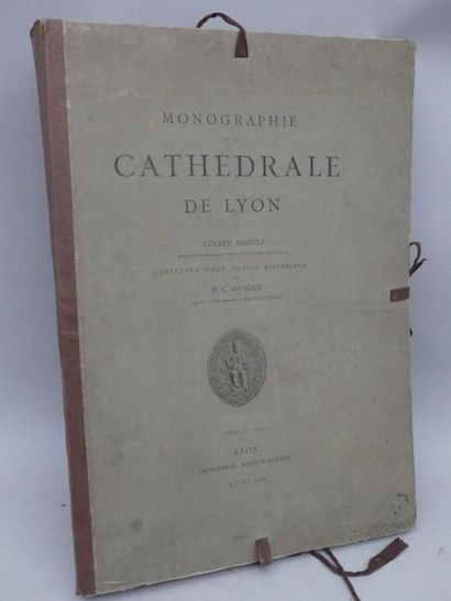 null BÉGULE (Lucien). MONOGRAPHIE DE LA CATHÉDRALE DE LYON. Lyon, Mougind-Rusand,...