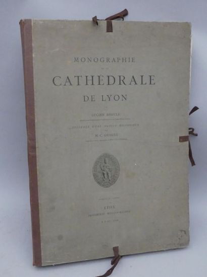 null BÉGULE (Lucien). MONOGRAPHIE DE LA CATHÉDRALE DE LYON. Lyon, Mougind-Rusand,...