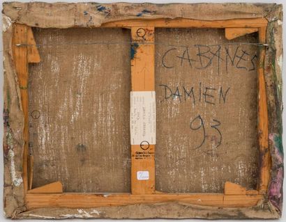 null Damien CABANES (né en 1959)
Sans titre, 1993
Huile sur toile, signée et datée...