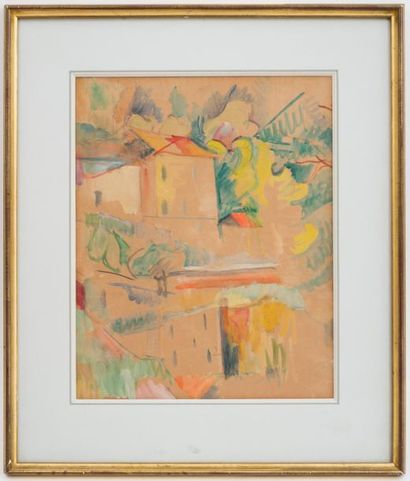 null Michel KIKOINE (1892-1968)
Paysage
Aquarelle non signée
39,9 x 31 cm