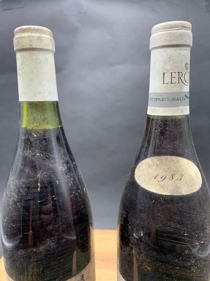 null 1	 bouteille 	GEVREY-CHAMBERTIN 		Leroy 	1983	 (ela) 
