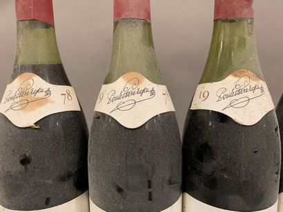 null 6	bouteilles 	SAVIGNY-LÈS-BEAUNE 		Poulet 	1978
