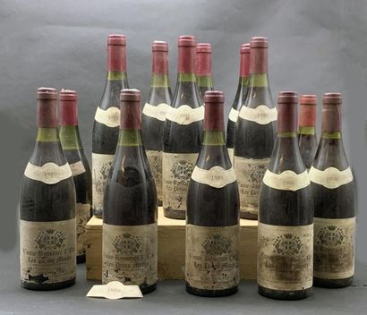 null 12	bouteilles 	VOSNE-ROMANÉE 	"Les Petits Monts 1er cru", 	R. Sirugue 	 (3 de...