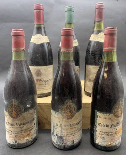 null 6	bouteilles 	CÔTE DE NUITS 			 (dont 1 Nuits-St-Georges 88 TLB, 1 de 89 Bocquenet,...