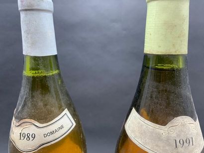null 2	bouteilles 	BOURGOGNE 	 (1 Puligny 1989 Maroslavac-Trémeau, ea, TLB, 1 Meursault...
