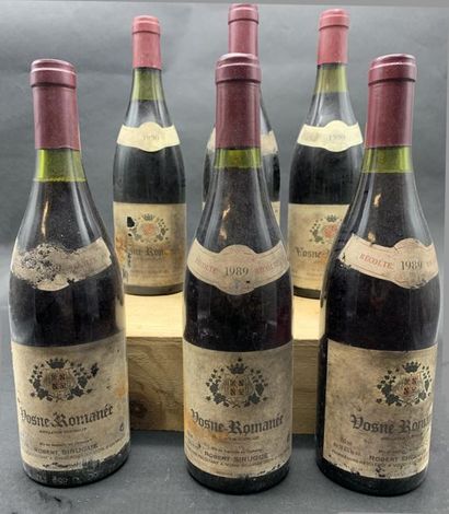 null 6	bouteilles 	VOSNE-ROMANÉE 		R. Sirugue 	 (ela, et, 4 de 1989,3 TLB, 2 de 1990)...