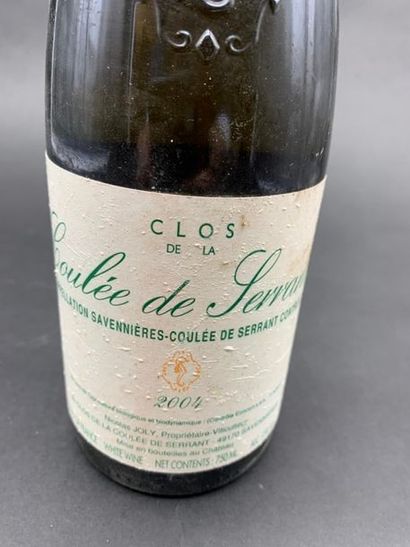 null 1	 bouteille 	SAVENNIÈRES 	"Clos de la Coulée de Serrant", 	N. Joly 	2004
