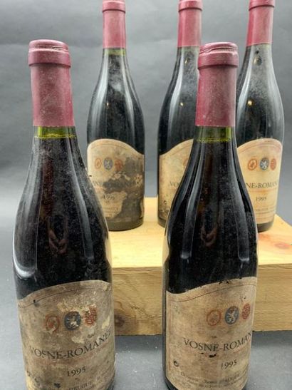 null 6	bouteilles 	VOSNE-ROMANÉE 		R. Sirugue 	1995	 (ela, et) 
