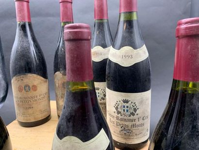null 8	bouteilles 	VOSNE-ROMANÉE 	"Les Petits Monts 1er cru", 	R. Sirugue 	 (elt,...