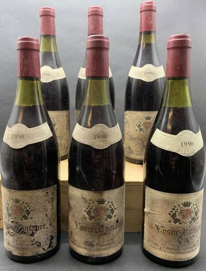 null 6	bouteilles 	VOSNE-ROMANÉE 		R. Sirugue 	1990	 (ea, 4 LB) 

