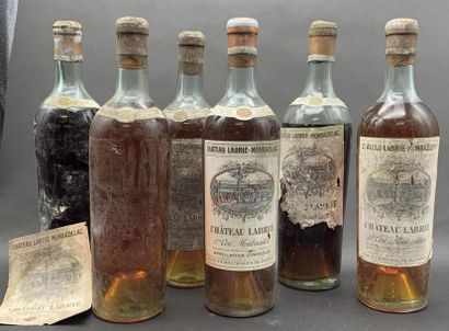 null 6	bouteilles 	MONBAZILLAC 		Labrie 	 (3 de 1934 dont SE eta, 2 de 1940 dont...