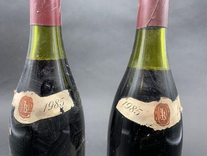 null 2	bouteilles 	CORTON 	"Clos de la Vigne au Saint", 	A. Belland 	1985	 (ea, elt,...