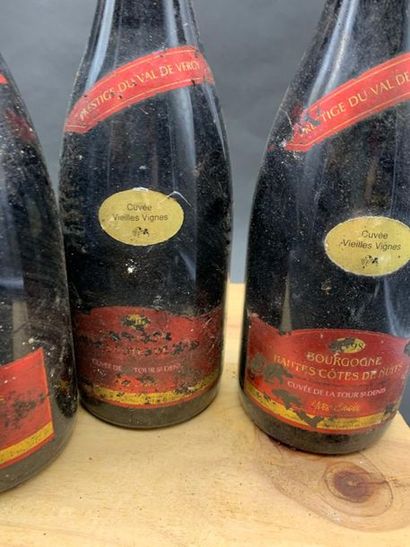 null 4	bouteilles 	HAUTES-CÔTES-DE-NUITS 	"cuvée Tour St-Denis", 	Y. Chaley 	1998	...