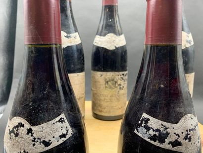 null 5	bouteilles 	SANTENAY 	"Les Gravières 1er cru", 	M. Clair 	1997	 (eta) 
