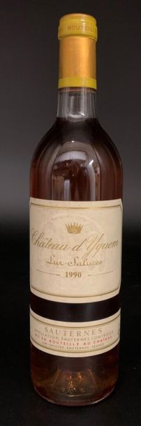 null 1	 bouteille 	CH. 	D'YQUEM, 1° cru supérieur 	Sauternes 	1990
