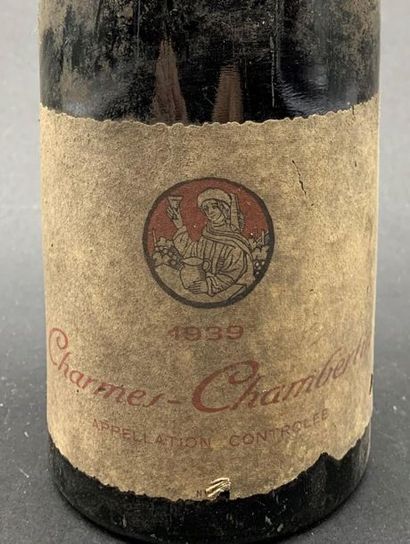null 1	 bouteille 	CHARMES-CHAMBERTIN, 			1939	 (MB) 
