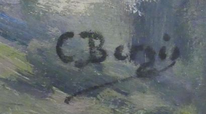 null Charles Joseph BERGES (XX)
Paysage de l' Ariège
Huile sur panneau signé en bas...