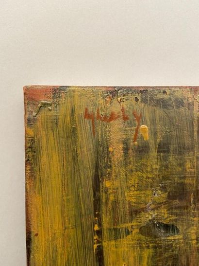 null Bernard LACOMBE (né en 1949)
Composition abstraite
Huile sur toile signée en...