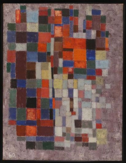 null Pierre JOURDA (1931-2007)
Bonheur variation, 1960
Huile sur toile
85 x 65 cm
(Numéro...