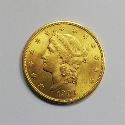 null 1 Coin of 20 Dollars gold 1904
