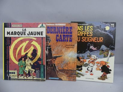 null Collection de 25 albums bandes-dessinées dont Bob Morane, Blueberry, une aventure...
