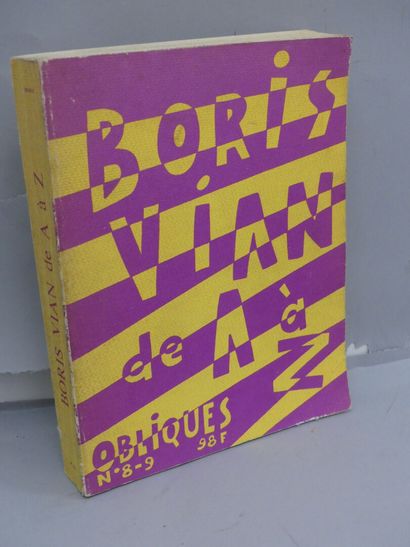 null Lot de 5 ouvrages : 

Boris VIAN de A à Z / Obliques n°8-9

Avant-garde n°8 :...