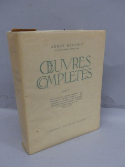 null André MAUROIS, OEuvres complètes. Librairie Arthème Fayard en 16 volumes