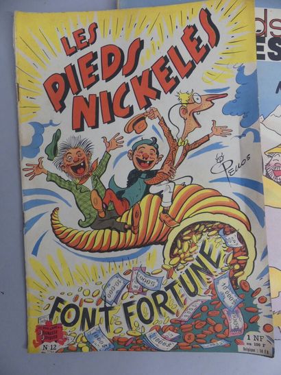 null Collection de 41 revues bandes-dessinées « Les Pieds Nickelés »

(n°12, 14,...